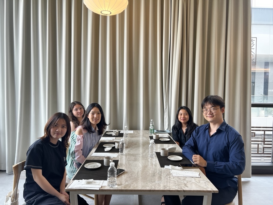 Lab Dinner at a Korean Fine-Dining Restaurant
